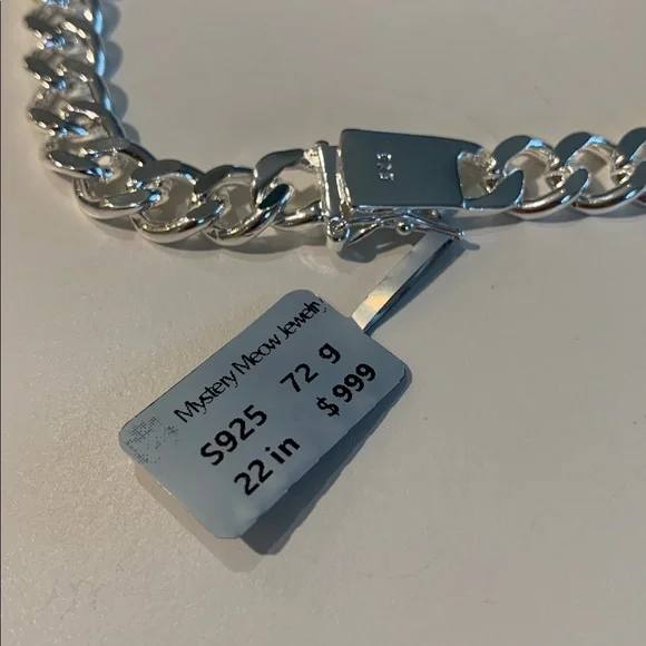 Silver Chain Necklace 925